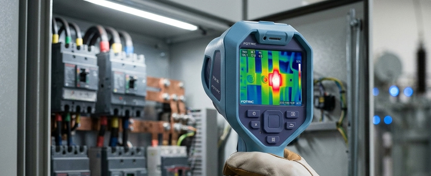Spot Hidden Moisture Before It Becomes Costly—Meet the FOTRIC TK-series Thermal Camera!