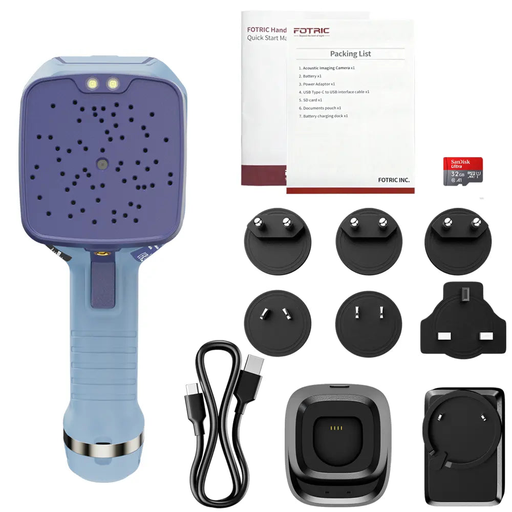 TD2e Acoustic Imaging Camera | Ideal Tool for Compressed Air & Gas