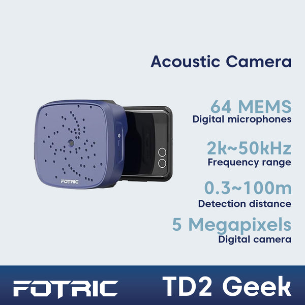 FOTRIC TD2 Geek Portable Acoustic Imaging