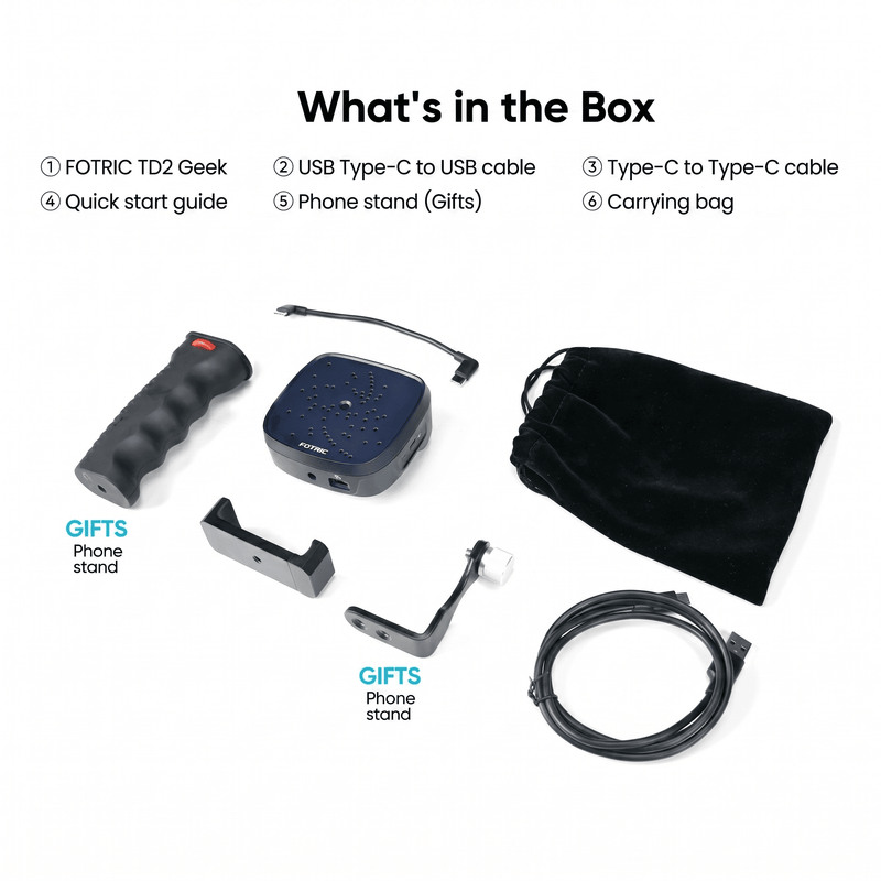 FOTRIC TD2 Geek Portable Acoustic Imaging - FOTRIC Global Official Store