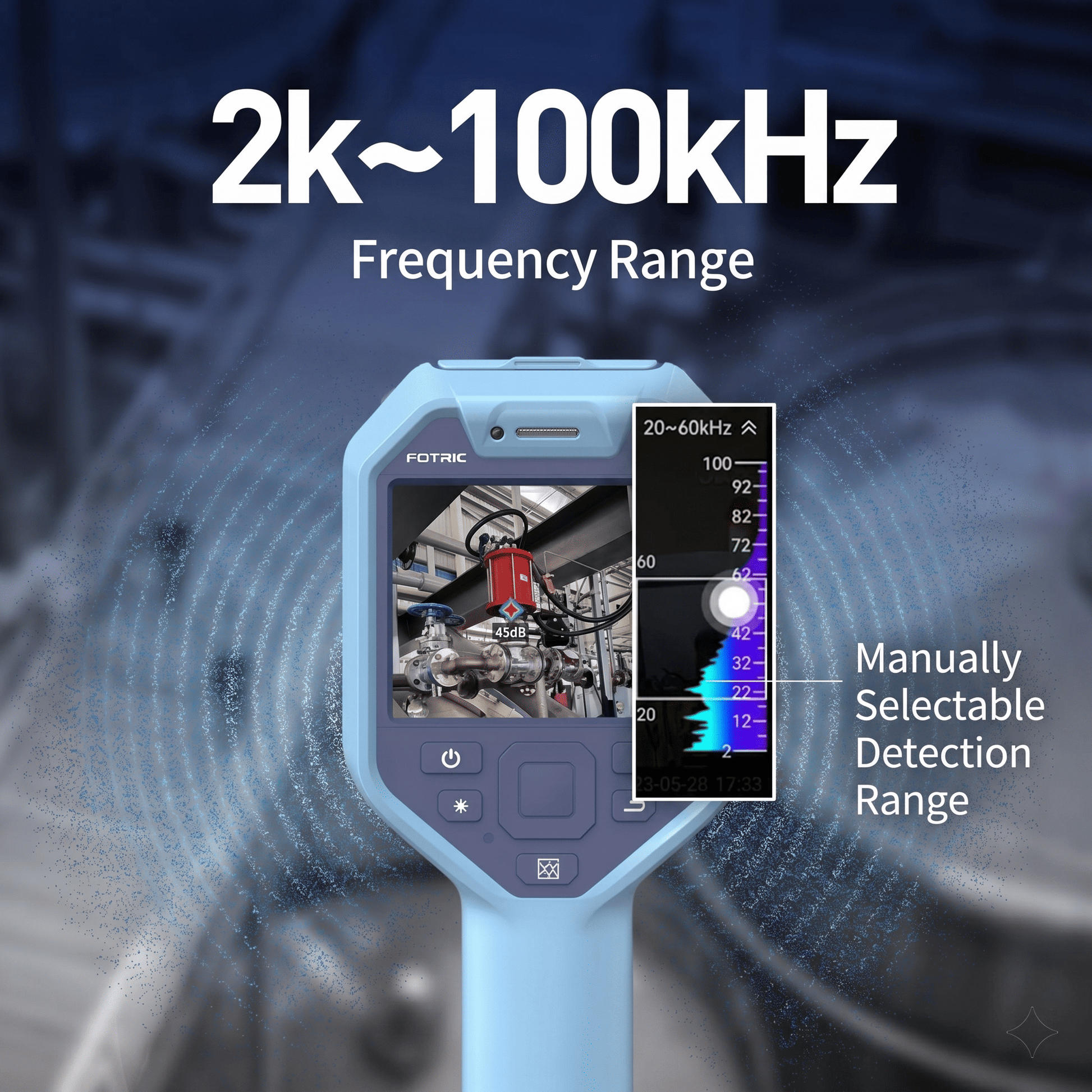 FOTRIC TD2e Acoustic Imager Camera - FOTRIC Global Official Store
