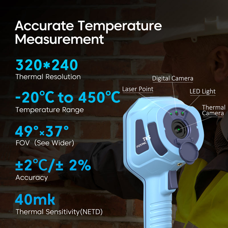 FOTRIC TK5 Thermal Imaging Camera - FOTRIC Global Official Store